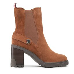 

Ботильйони Tommy Hilfiger Outdoor High Heel Boot FW0FW06739 Natural Cognac GTU, Коричневий