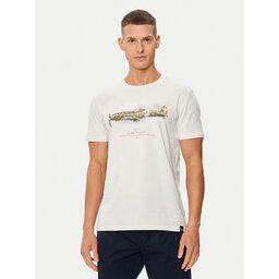 Aeronautica Militare Aeronautica Militare Marškinėliai 241TS2256J607 Balta Regular Fit