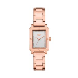 DKNY Zegarek DKNY City Rivet NY6663 Różowe złocenie