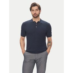 Pierre Cardin Pierre Cardin Polo marškinėliai C5 51314.5094 Tamsiai mėlyna Slim Fit