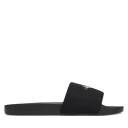 Calvin Klein Jeans Natikače Calvin Klein Jeans Slide Monogram Cv YM0YM01271 Crna