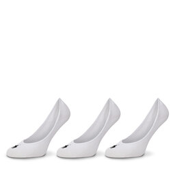 Polo Ralph Lauren Set di 3 paia di pedulini da donna Polo Ralph Lauren 455770342002 Bianco