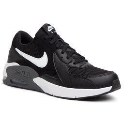 Nike Boty Nike Air Max Excee Gs CD6894 001 Black/White/Dark Grey