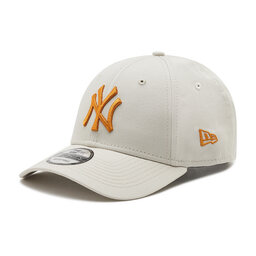 New Era Шапка с козирка New Era League Essential 9Forty New York Yankees 60284856 Бежов
