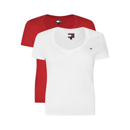 Tommy Jeans Tommy Jeans T-Shirt-Set DW0DW21367 Bunt Slim Fit