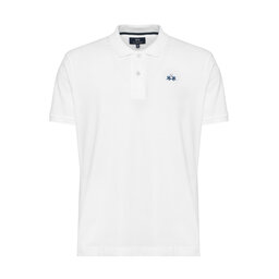 La Martina La Martina Поло BPMP01 PK031 Білий Regular Fit