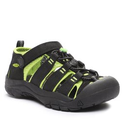 Keen Sandaler Keen Newport H2 1009965 Black/Lime Green