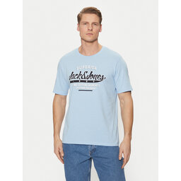 Jack&Jones Jack&Jones Футболка Logo 12268267 Голубий Standard Fit