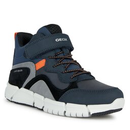 Geox Čižmy Geox J Flexyper Boy B Abx J269XA 032ME C0659 S Navy/Orange