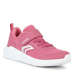 Geox Sneakers Geox J Sprintye Girl J36FWB 01454 C8295 D Fuchsia/Silver