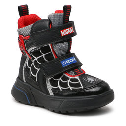 Geox Cizme Geox J Sveggen B. B Abx A J267UA 0BU11 C0048 M Black/Red