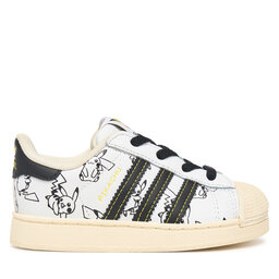 adidas Sneakers adidas Pokemon Superstar II Elastic Lace KJ5614 Weiß