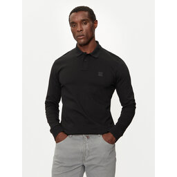 BOSS Boss Pólóing Passerby 50507704 Fekete Slim Fit