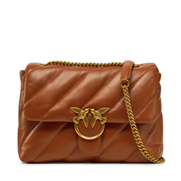 PINKO Kabelka PINKO Love Puff Big Cl AI 23-24 PLTT 100037 A0F2 Hnědá