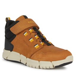 Geox Stövlar Geox J Flexyper Boy B Abx J949XA 032FU C6F2G D Brown/Dk Yellow