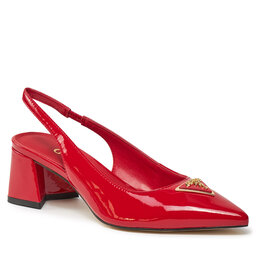 Guess Sandały Guess Zanda FLPZAN PAT05 RED