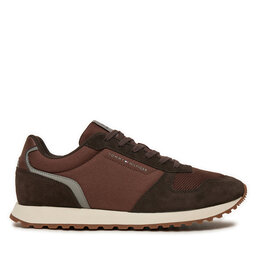 Tommy Hilfiger Sneakersy Tommy Hilfiger New Runner Eva Trainers FM0FM05454 Brązowy