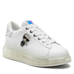 KARL LAGERFELD Snīkeri KARL LAGERFELD KL62633 White lthr/Irdescent