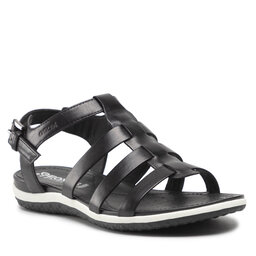Geox Sandále Geox D Sand. Vega A D72R6A 00043 C9999 Čierna