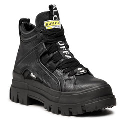 Buffalo Botine Buffalo Aspha Nc Mid BN16220451 Black