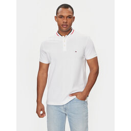 Tommy Hilfiger Tommy Hilfiger Polo Mao MW0MW34752 Blanco Slim Fit