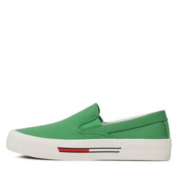 

Кросівки Tommy Jeans Slip On Canvas Color EM0EM01156 Coastal Green LY3, Зелений