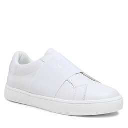 Calvin Klein Jeans Sneakersy Calvin Klein Jeans Classic Cupsole Elastic YM0YM00571 White YBR