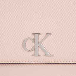 

Сумка Calvin Klein Jeans Minimal Monogram Saddle Bag22 T K60K611961 Pale Conch TFT, Рожевий