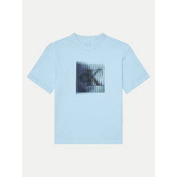 Calvin Klein Jeans Calvin Klein Jeans T-shirt IB0IB02356 Svijetloplava Regular Fit