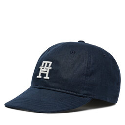 Tommy Hilfiger Шапка с козирка Tommy Hilfiger Summer Prep AU0AU01954 Тъмносин