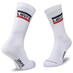 

Набір з 2 пар високих шкарпеток unisex Levi's® 37157-0151 White/Grey, Сірий