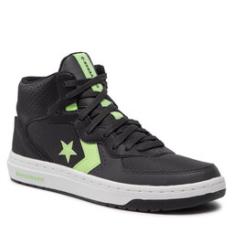 Converse Сникърси Converse Rival Mid A00432C Storm Wind/Black/Lime Rave