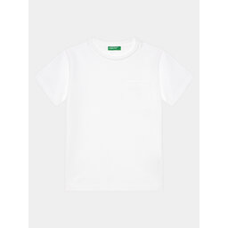 United Colors Of Benetton United Colors Of Benetton T-Shirt 3D56C10HX Λευκό Regular Fit
