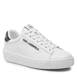 KARL LAGERFELD Сникърси KARL LAGERFELD KL61018A White Lthr