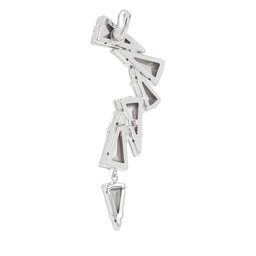 

Сережка-кафа Patrizia Pepe 2J2376/M032 W350 Crystal Strass, Срібний