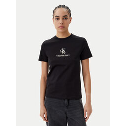 Calvin Klein Jeans Calvin Klein Jeans Футболка Shadow Graphic J20J225545 Чорний Regular Fit