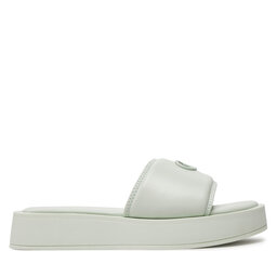 Calvin Klein Παντόφλες Calvin Klein Flatform Slide Relock Lth HW0HW02049 Πράσινο