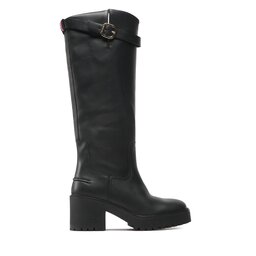 

Чоботи Tommy Hilfiger Belt Buckle Longboot FW0FW06657 Black BDS, Чорний
