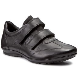 Geox Félcipő Geox U Symbol D U74A5D 00043 C9999 Black