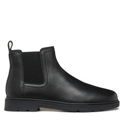 Geox Kotníková obuv s elastickým prvkem Geox U Spherica Ec1 U36D1C 00046 C9997 Černá