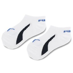 

Набір 3 пар низьких шкарпеток unisex Puma 886450 Navy/White/Strong Blue 04, Білий