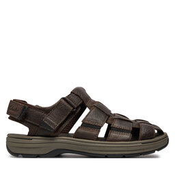 Clarks Sandały Clarks Saltway Cove 26176900 Brązowy