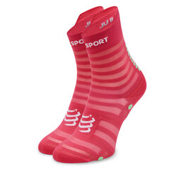 Compressport Κάλτσες Ψηλές Unisex Compressport Pro Racing V4.0 Trail XU00050B Hot Pink/Summer