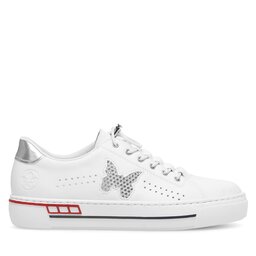 Rieker Sneakers Rieker L8857-80 Weiß