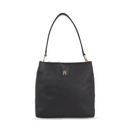 Tommy Hilfiger Borsetta Tommy Hilfiger Th Soft Bucket AW0AW15878 Black BDS