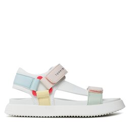 

Босоніжки Tommy Hilfiger Velcro Sandal T3A2-32768-0371 M White/Multicolor X256, Кольоровий