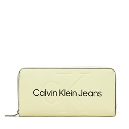 Calvin Klein Jeans Stor damplånbok Calvin Klein Jeans Sculpted Mono Zip Around Mono K60K607634 K60K607634