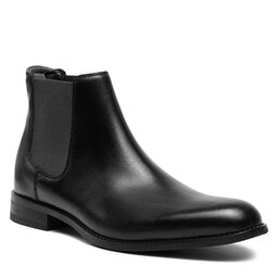Clarks Jātnieku stila puszābaki Clarks Craftarlo Top 261734607 Black Leather