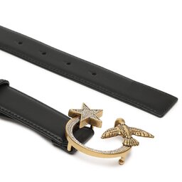 

Жіночий ремінь Pinko Love Berry H3 Belt 100125 A111 Nero Z99Q, Чорний