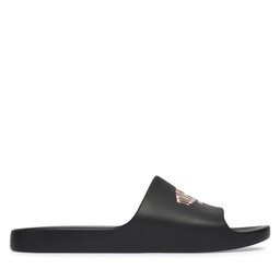 Tommy Jeans Pantoletten Tommy Jeans Wavy Flag Logo EM0EM01700 Schwarz
